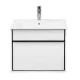 Тумба под раковину Aquanika Mono AQM584547RU117 60 см белый