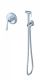 Гигиенический душ со смесителем Wonzon & Woghand Steam WW-88849008-CR хром