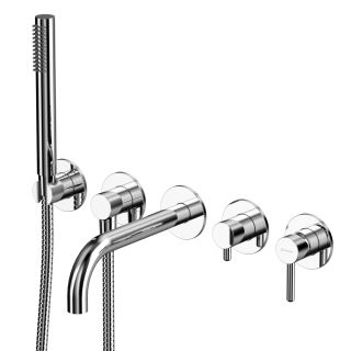 Встраиваемый смеситель для ванны WHITECROSS Y Y1240CR хром