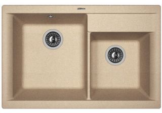 Кухонная мойка Florentina Касси 780 песочный
