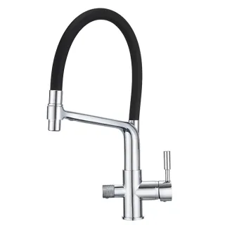 Смеситель для кухни Granula 0075, ХРОМ  хром