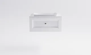 Тумба с раковиной Astra-Form Классик 4631177714092 80 см белый матовый