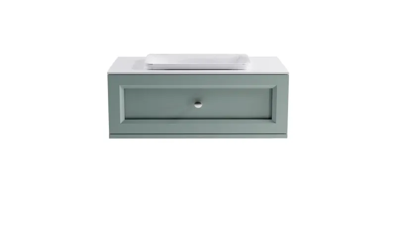 Тумба с раковиной Astra-Form Классик 4631177714160 100 см зелёный матовый