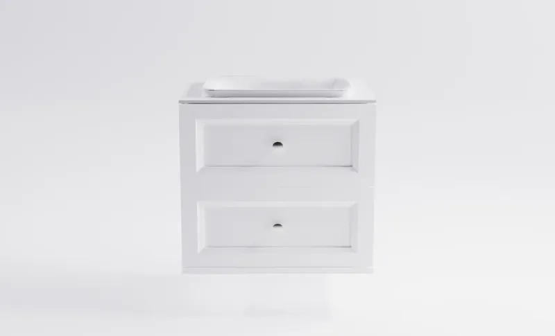 Тумба с раковиной Astra-Form Классик 4631177714276 70 см белый матовый