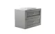 Тумба с раковиной Astra-Form Классик 4631177714368 90 см серый матовый