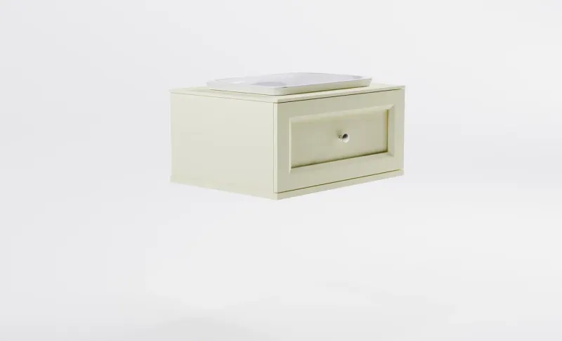 Тумба с раковиной Astra-Form Классик 4631177715518 80 см бежевый матовый