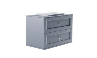 Тумба с раковиной Astra-Form Классик 4631177715853 100 см голубой матовый