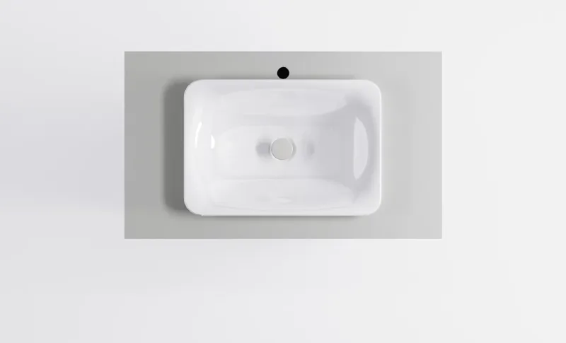 Тумба с раковиной Astra-Form Классик 4631177715624 100 см серый матовый