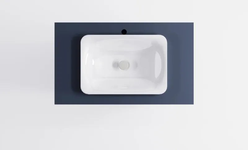 Тумба с раковиной Astra-Form Классик 4631177715884 100 см серый матовый