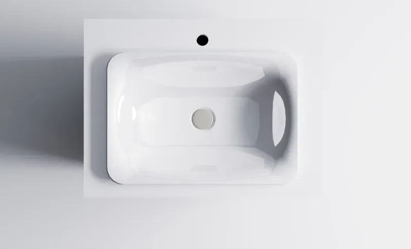 Тумба с раковиной Astra-Form Классик 4631177714269 70 см серый матовый