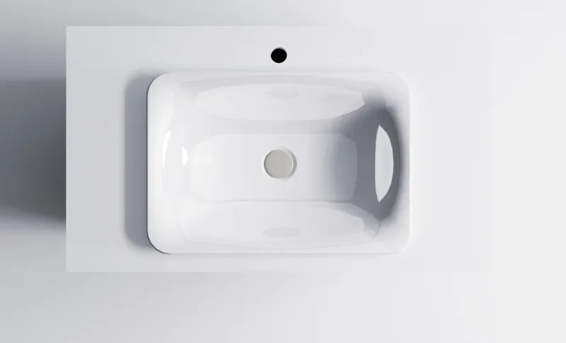 Тумба с раковиной Astra-Form Классик 4631177714405 100 см зелёный матовый