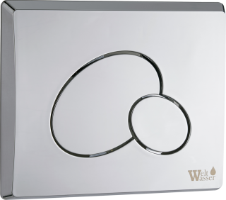 Клавиша смыва WeltWasser WW Marberg 410 RD 10000005950 Хром глянцевый