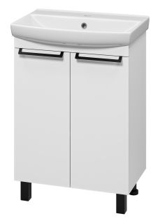 Напольная тумба под раковину Misty Клермонт 60см белый