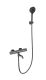 Смеситель для ванны с душем Wonzon & Woghand INN 2 WW-A2006-A1-BGG с термостатом тёмный графит