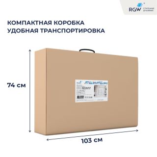 Душевая перегородка RGW WA-09B 06100910-224 100 см чёрный