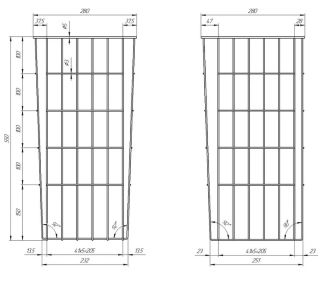 Корзина для белья Bellezza 28см белый муар 00000011328