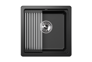 Мойка кухонная Granula Kitchen Space 4501U, ШВАРЦ