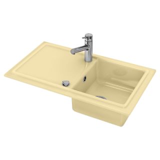 Мойка кухонная Duravit Cassia 7513861900 бежевая 86 см
