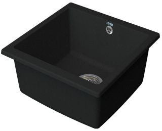 Мойка кухонная Point Бату PN3008B 45 см черный