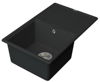 Мойка кухонная Point Лаура PN3005B 78 см черный