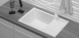 Мойка кухонная Point Велета PN3002B 78 см черный