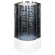 Душевая кабина Deto BМ4590 N (без крыши) BLACK 90х90х208см