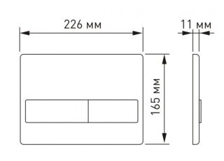 Комплект Berges 043284: инсталляция NOVUM 525 кнопка L1 белая унитаз Floe Rimless сидение дюропласт Floe Slim SO