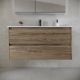 Подвесная тумба под раковину Sancos Libra LB100ECH 100см дуб чарльстон