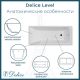 Ванна чугунная Delice Level  DLR230618-AS 140х70 с антискользящим покрытием