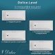 Ванна чугунная Delice Level DLR230602R 170х75 с отверстиями под ручки
