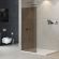 Душевая перегородка CEZARES LIBERTA-L-1-TB-110-BR-Cr