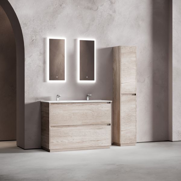 Тумба напольная под раковину Sancos Libra Floor LB120F-2EG 120 см дуб галифакс натуральный