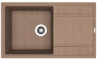 Кухонная мойка Florentina Липси 860 коричневый
