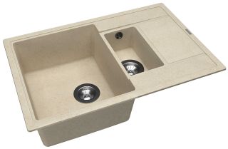 Кухонная мойка Florentina Липси 780К бежевый