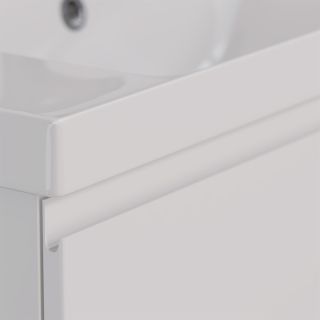 Тумба под раковину Lemark Veon Mini LM02VM90T 90 см белый глянец