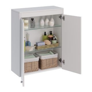 Шкаф Lemark Romance LM07R35SH 60 см подвесной Белый глянец