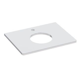 Столешница Lemark OLIVIA LM08OL65S 65см из стекла цвет Белый