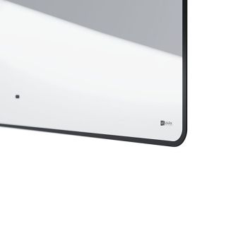 Зеркало Lemark Mioblack LM120ZM-black 120 см подвесное с подсветкой