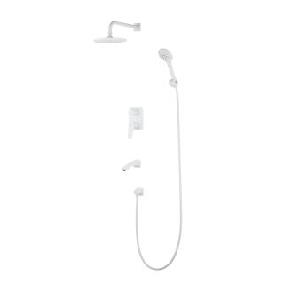 Душевой комплект Lemark Bronx LM3722MW белый