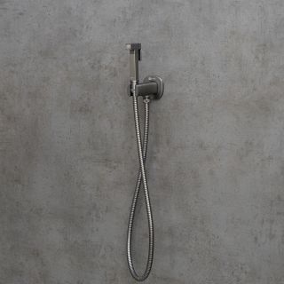 Гигиенический душ со смесителем Lemark Solo LM7172GM графит