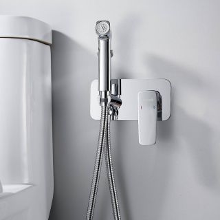 Гигиенический душ со смесителем Shevanik S9905 хром