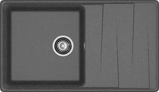 Мойка кухонная GranFest LEVEL LV-860L графит