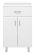 Напольная тумба Misty Люси 50см белый