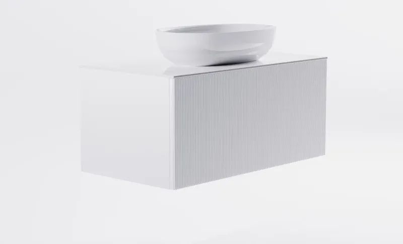 Тумба с раковиной Astra-Form М-40 4631177713316 100 см белый матовый