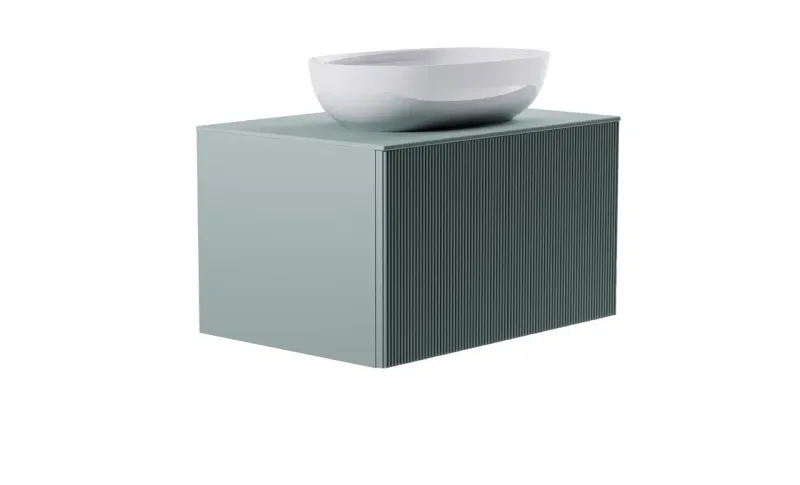 Тумба с раковиной Astra-Form М-40 4631177714719 70 см зелёный матовый