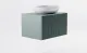 Тумба с раковиной Astra-Form М-40 4631177714719 70 см зелёный матовый