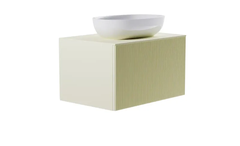 Тумба с раковиной Astra-Form М-40 4631177714733 70 см бежевый матовый