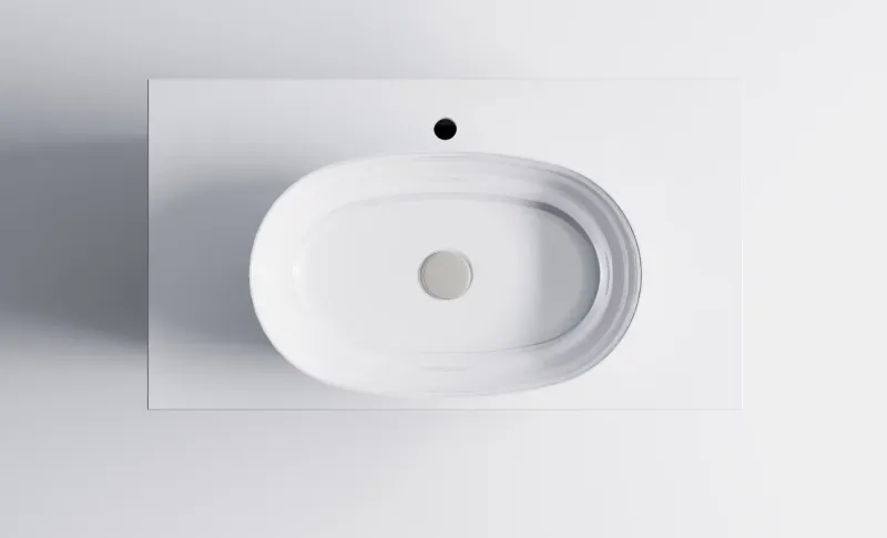 Тумба с раковиной Astra-Form М-40 4631177713262 100 см серый матовый