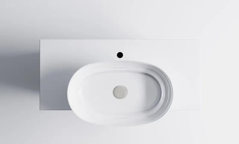 Тумба с раковиной Astra-Form М-40 Slim 4631177714658 100 см голубой матовый