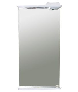 Зеркало с подсветкой Misty Магнолия 40см белый